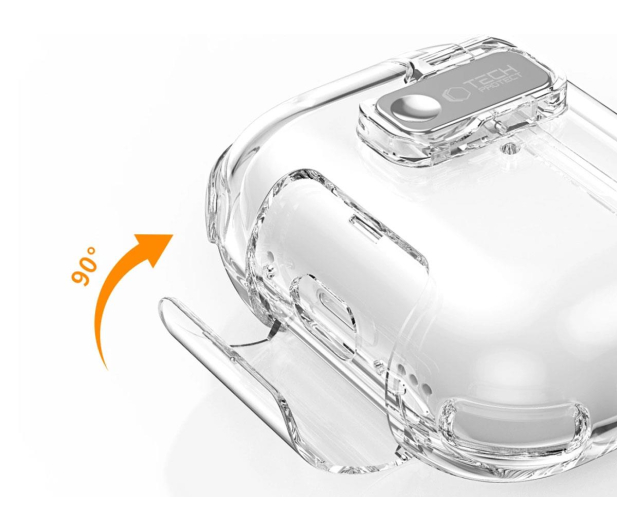 Tech-Protect Bounce Pro Apple Airpods Pro 3 Clear - 1500163 - zdjęcie 6